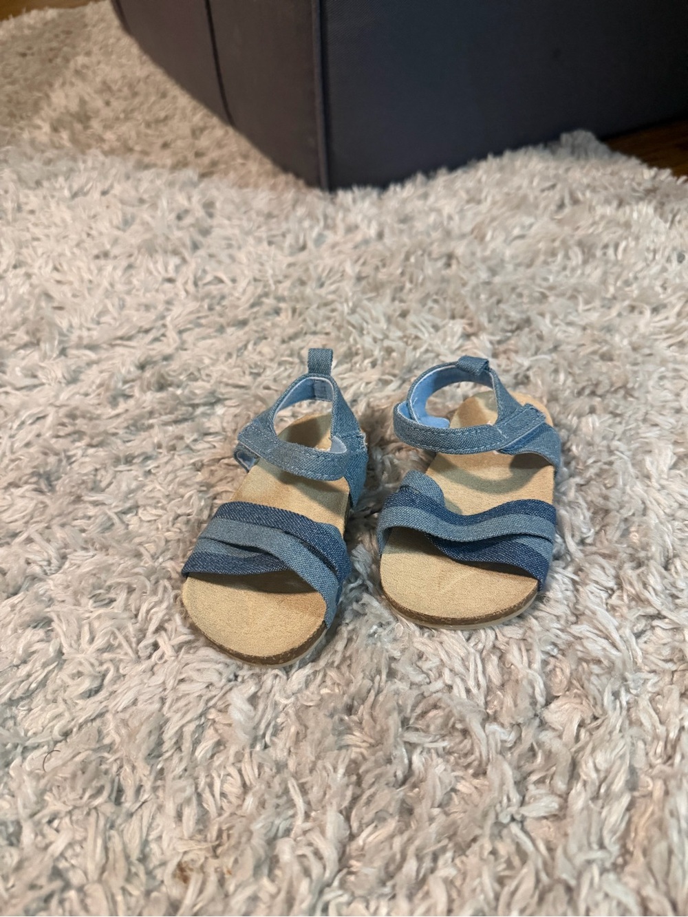 Kids Denim Blue Sandal - Comfortable Summer Shoes
